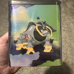 Pokemon TCG: Stacking Tin (Q1 2025) 3 Packs, 2 Sticker Sheets FACTORY SEALED - Image 1