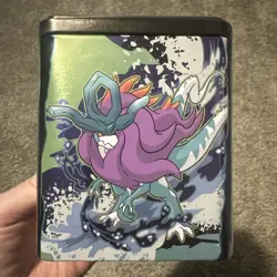 Pokemon TCG: Stacking Tin (Q1 2025) 3 Packs, 2 Sticker Sheets FACTORY SEALED - Image 4