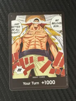 One Piece Two Legends Don Card Alt Art Edward Newgate OP08 English - Image 1