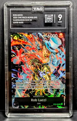 One Piece TCG | Rob Lucci | Illustration Box EX | SR | Promo | OP05-093 | TAG 9 - Image 1