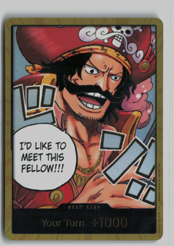 One Piece TCG English OP13 GOLD Don!! Card - Carrying On His Will - Image 1