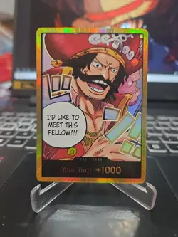 One Piece TCG: DON!! Card (Gol.D.Roger) (Gold), Carrying On His Will - Image 1