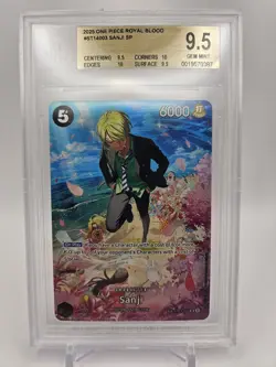 One Piece TCG Royal Blood ST14-003 Sanji SP BGS 9.5 - Image 1