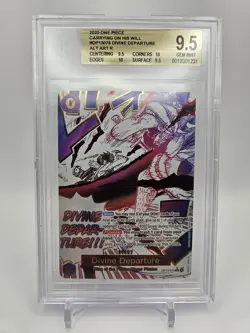 One Piece Carrying on His Will #OP13076 Divine Departure ALT ART BGS 9.5 - Image 1