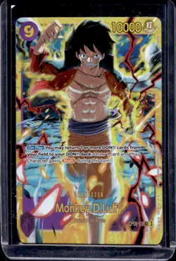 2024 One Piece Emperors in the New World Monkey D. Luffy VAR #OP09-119a - Image 1