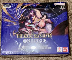 One Piece TCG OP-14 The Azure Sea’s Seven Booster Box English Version - Image 1