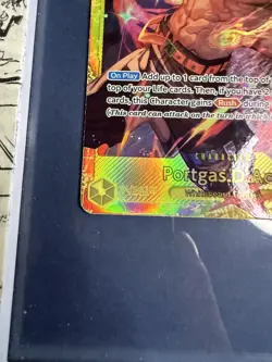 One Piece TCG - Portgas. D. Ace - OP07-119 500 Years in the Future - Secret Rare - Image 4