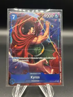 KYROS - One Piece TCG OP10-046 - AA SR Alt Art Super Rare - Royal Blood NM Card! - Image 1