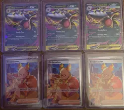 Pokemon TCG - Mega Evolution Phantasmal Flames Full Art Trainer 26 Card Lot - Image 3