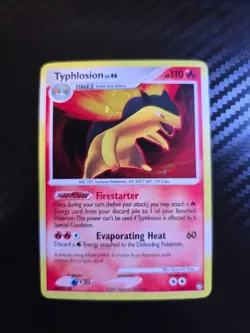 Pokemon Typhlosion TCG Mysterious Treasures Holo Card 16/123 Rare - Image 1