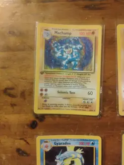 Lot Of 4 Vintage Base Set Pokemon Cards Holo, Rare Lp,Mp,HP, Pre-owned - Image 2