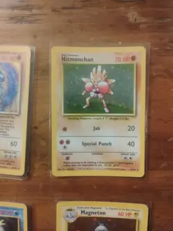 Lot Of 4 Vintage Base Set Pokemon Cards Holo, Rare Lp,Mp,HP, Pre-owned - Image 4