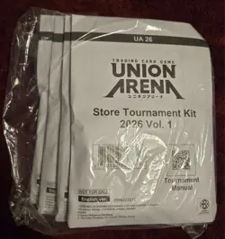 Bandai Union Arena Card Game Store Tournament Kit 2026 Vol. 1 x Vol. 1 x4 Sealed - Image 1