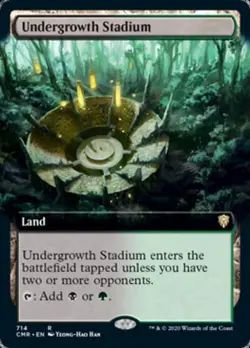 Undergrowth Stadium (Extended Art) - Near Mint MTG Commander Legends - Image 1