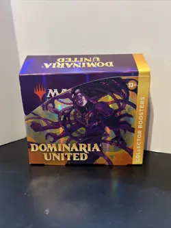 Magic the Gathering Dominaria United Collector Booster Box 160 cards!! - Image 1