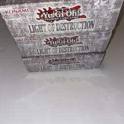 Yugioh Booster Box Light of Destruction Retail English Factory Sealed Lot Of 3 - Image 3
