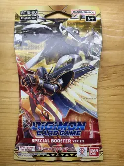 💥 Digimon Card Game, Special Booster Version 2.5, 12-card Booster Pack Sealed💥 - Image 1