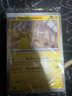 Pikachu at the Museum - Natural History Museum Jumbo Card - Image 3
