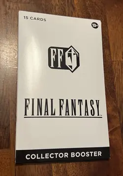 Magic the Gathering Final Fantasy Collector Booster 1 Pack Factory Sealed - Image 1