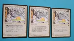 Magic the Gathering MTG Legends GREATER REALM OF PRESERVATION X 3 LP/EX U 1994! - Image 2