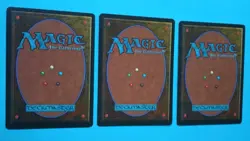Magic the Gathering MTG Legends GREATER REALM OF PRESERVATION X 3 LP/EX U 1994! - Image 4