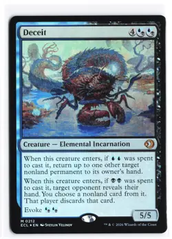 Deceit Lorwyn Eclipsed MTG Foil Near Mint - Image 1