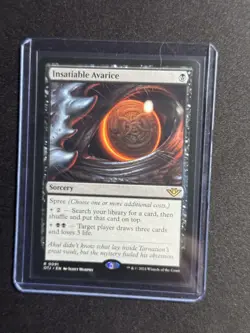 Outlaws of Thunder Junction Insatiable Avarice #91 MTG NM - Image 1