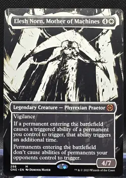Elesh Norn, Mother of Machines #298 Phyrexia: All Will Be One Showcase Mythic - Image 1