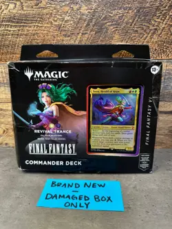MTG Final Fantasy VI Commander Deck Revival Trance Terra Herald of Hope Sealed - Image 1