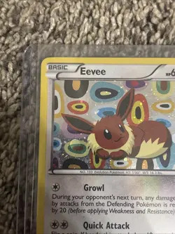 Pokemon TCG Eevee BW94 Black & White Promo Holo Card Lightly Played - Image 4