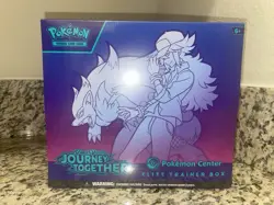 Journey Together POKEMON CENTER Sealed Elite Trainer Box ETB (No Rips/Tears) - Image 1