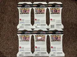 Pokemon Rebel Clash Sleeved Booster Pack X6 - Image 2