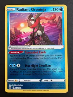 Greninja 046/189 Astral Radiance NM Pokemon TCG - Image 1