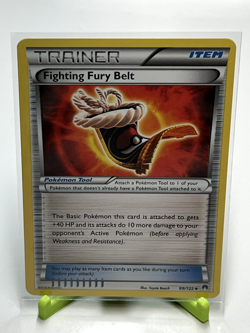 Pokemon XY Breakpoint Fighting Fury Belt 99/122 NM Condition - Image 1