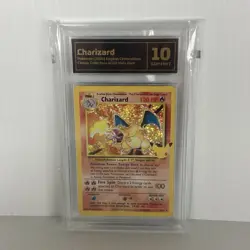 2021 Pokemon Celebrations Charizard Holo #4 Classic Base Set TCG 10 Gem Mint! - Image 2