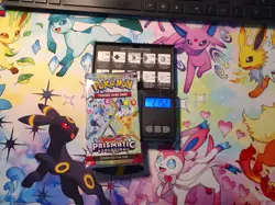VERY HEAVY! GOD PACKUUU 21.52g Prismatic Evolutions Pokemon TCG Booster (SEALED) - Image 1