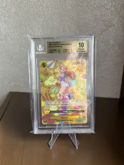 One Piece Nami SP ENG #OP08-106 Emperors in the New World OP09 BGS 10 PRISTINE - Image 4