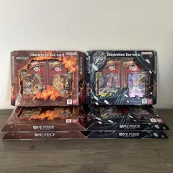 One Piece Illustration Box IB05 + IB06 Vol 5 & 6 - ENG Sealed NEW Lot Of 6! - Image 1