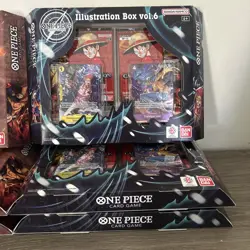 One Piece Illustration Box IB05 + IB06 Vol 5 & 6 - ENG Sealed NEW Lot Of 6! - Image 3