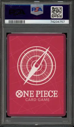 One Piece CCG Roronoa Zoro Japanese Alternate Art OP01-001 PSA 10 Gem Mint - Image 2