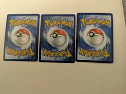 Lot Of 3 Asako Ito Crocheted Yarn Art Cards Pokemon TCG English LP - Image 2