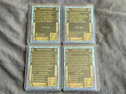Rare x4 Card Bitcoin Trading Cards BTCTC Lot TCG HEWP /100 Yonat Chase Cypherpun - Image 4