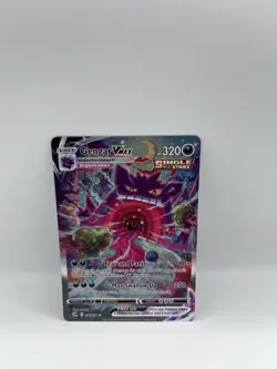Gengar VMAX 271/264 Alt Art Secret Rare Fusion Strike Pokemon Card - Image 4