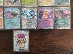 Pokemon English Lot [19] Cards, IR, EX, Promos Mewtwo, Mimikyu, Journey Together - Image 5