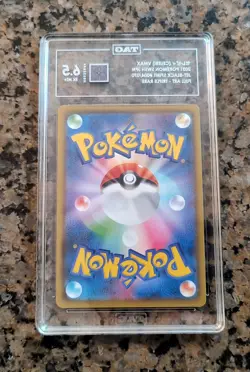 Celebi VMAX Full Art Pokemon Card TAG 6.5 EX MT+ Jet Black Spirit 004/070 (2021) - Image 3