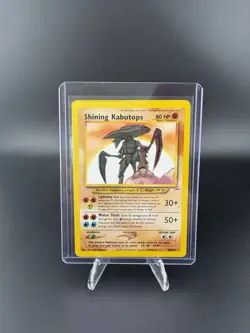 Pokemon TCG Shining Kabutops Holo Card Neo Destiny 108/105 - NM - Image 1