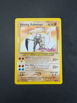 Pokemon TCG Shining Kabutops Holo Card Neo Destiny 108/105 - NM - Image 2