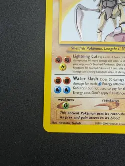 Pokemon TCG Shining Kabutops Holo Card Neo Destiny 108/105 - NM - Image 5