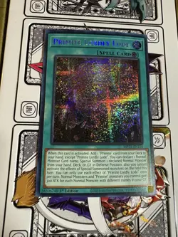 Primite Lordly Lode Prismatic Secret Rare MP25-EN114 Yu-Gi-Oh Card - Image 1