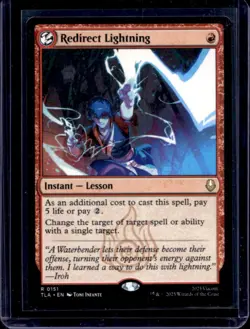 2025 Magic MTG Avatar The Last Airbender Redirect Lightning #0151 - Image 1